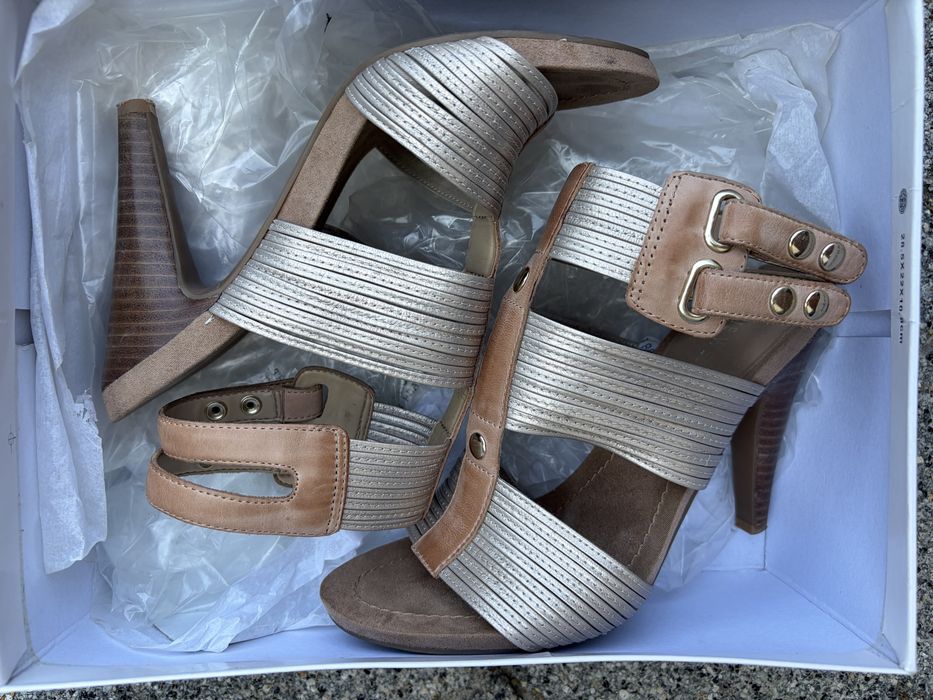 Piekne wysokie buty Nine West 38 jak nowe