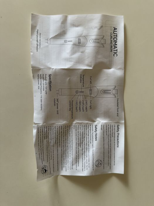 Modelador de cabelo automático profissional Lescolton