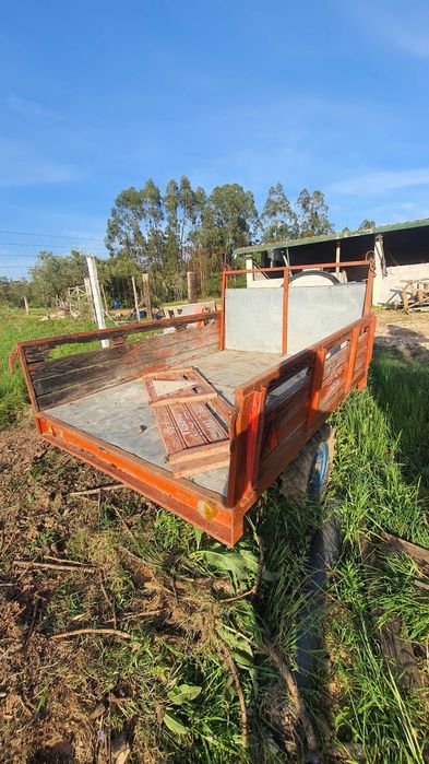 Reboque de motocultivador
