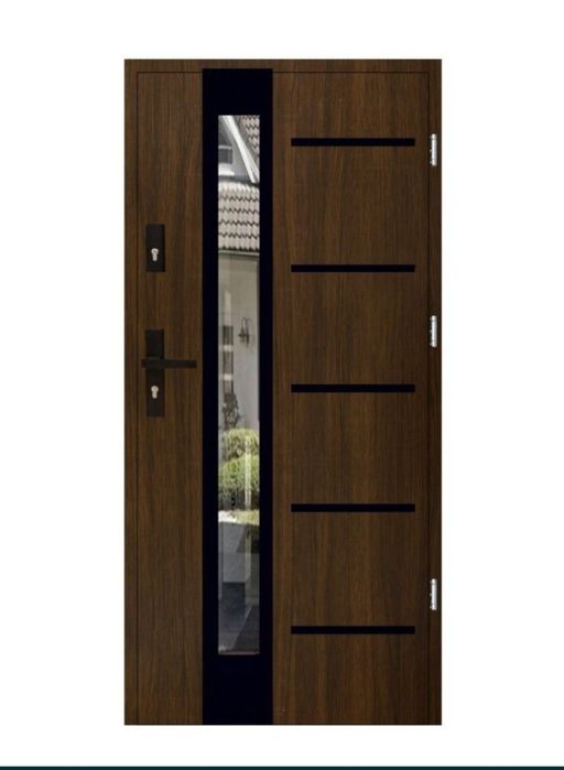 Nowe drzwi wejściowe gr. 72 mm TERMO stalowe ciepłe 80 i 90