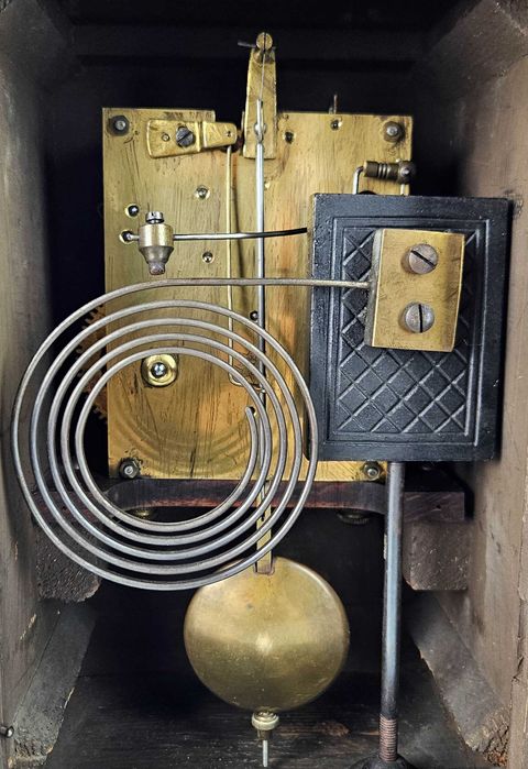 Piękny stary stylowy zegar kapliczka JUNGHANS - Antyk