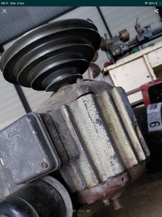 Koło pasowe wiertarka ws15