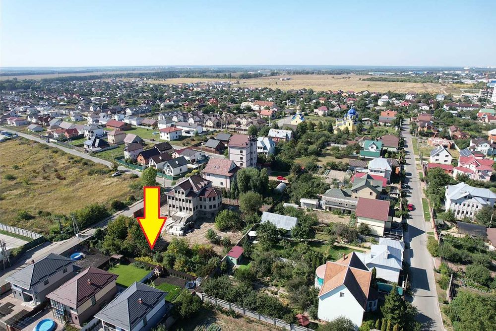 Святопетрівське Продаж ділянки 9,4 сот під забудову, обжита вулиця
