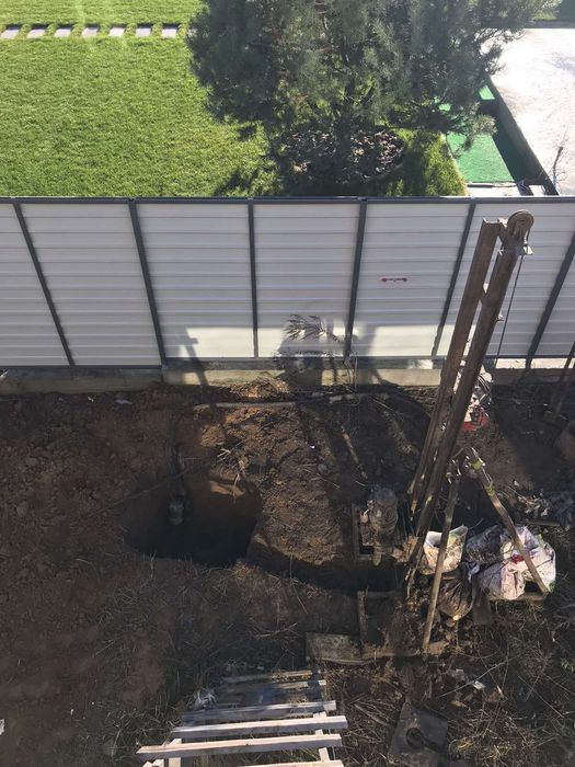 Буріння свердловин в зимку Бориспіль Київська обл Бориспільський р-н.