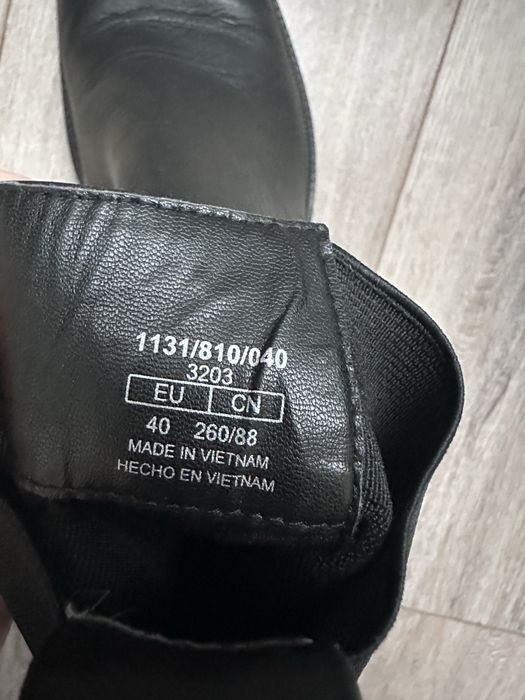 Шикарні шкіряні демі ботінки від Зара,Zara