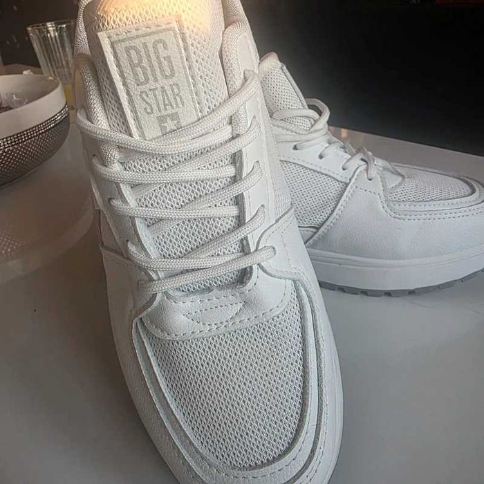 Białe buty Big Star damskie