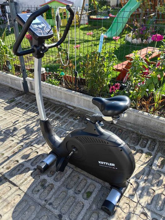 Rower rowerek Ergometr Kettler EX4 treningowy Programy LCD na prąd