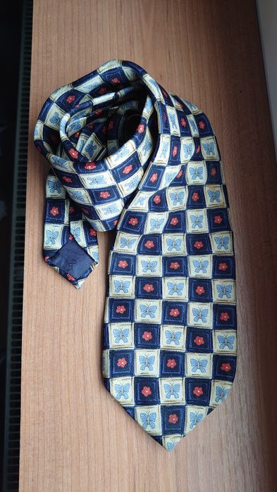 Tie Rack krawat jedwabny Charleston