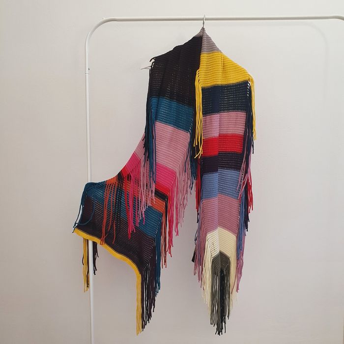 Шарф оригинальный в стиле бохо