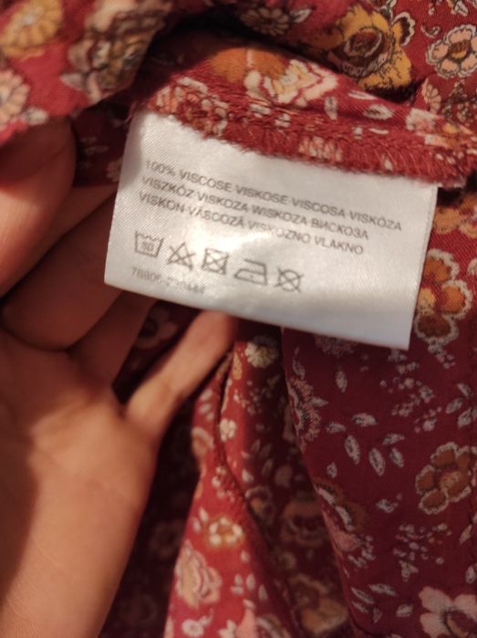 Bluzka boho rękaw 3/4