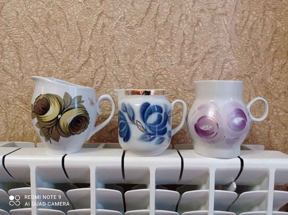 Молочник фарфор СССР.