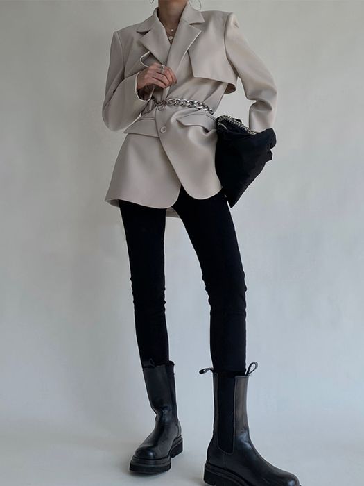 Жакет Slowliving livestyle, One by one M