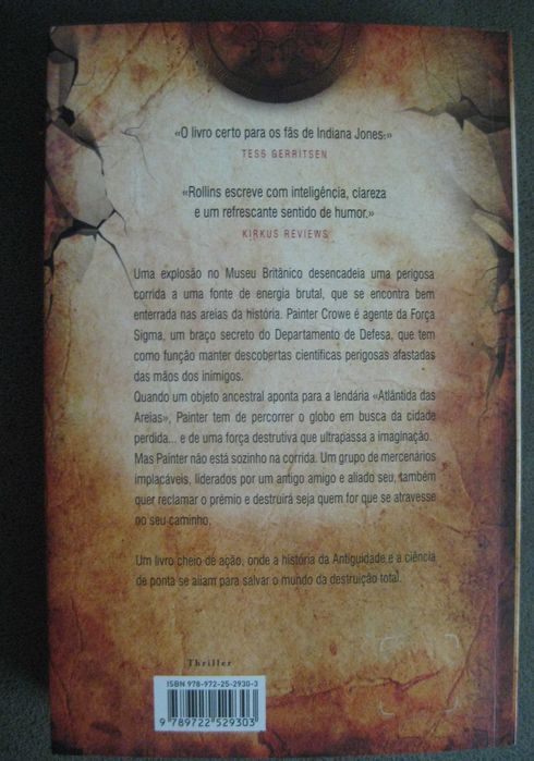 A Cidade Perdida de James Rollins NOVO