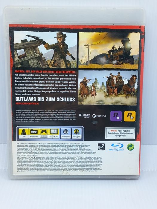 Red dead Redemption PS3 PlayStation 3