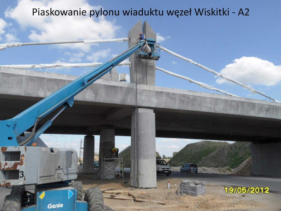 Hełm do piaskowania panoramiczny + 5 folii gratis