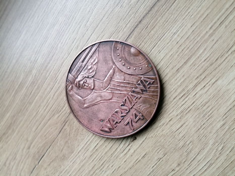 Medal wystawa filatelistyczna.