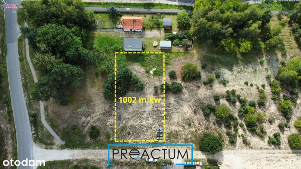 Działka 1002 m², pozwolenie na budowę, Czarne Błoto - Widok 5