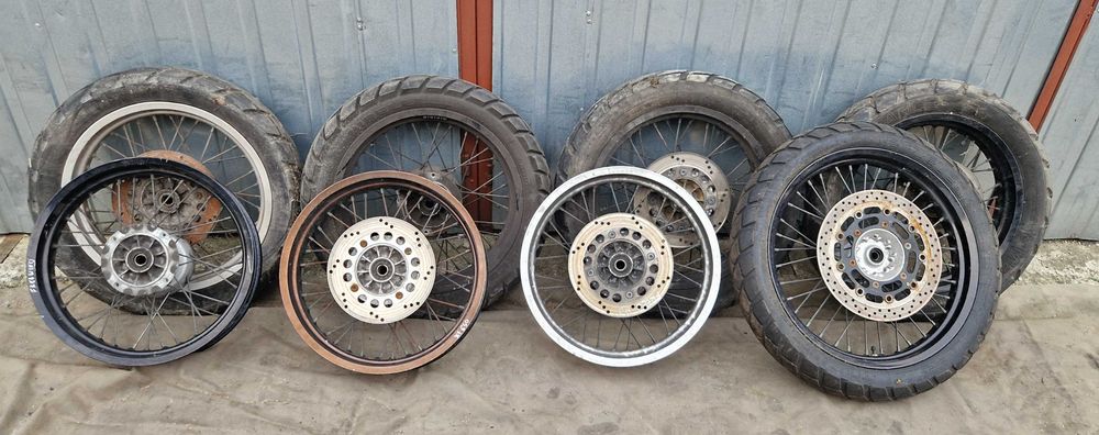 Suzuki XF 650 FREEWIND felga przód felga tył tarcza hamulcowa
