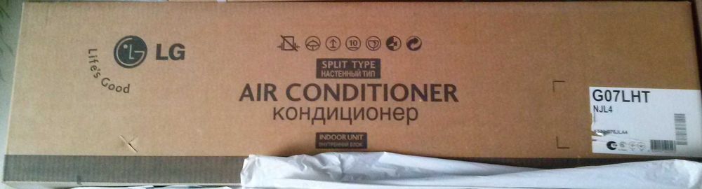 !Срочно! Новый кондиционер LG (обогрев+охлаждение )!