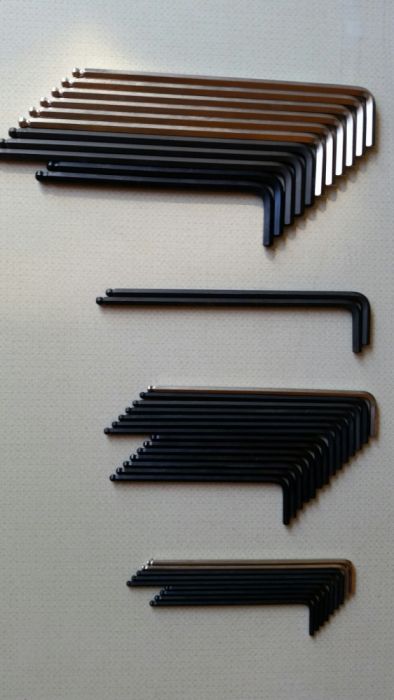 Conjunto Chaves Allen/Sextavadas Novas