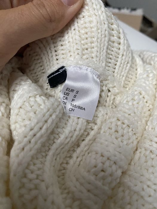 Sweter z golfem i domieszką wełny H&M