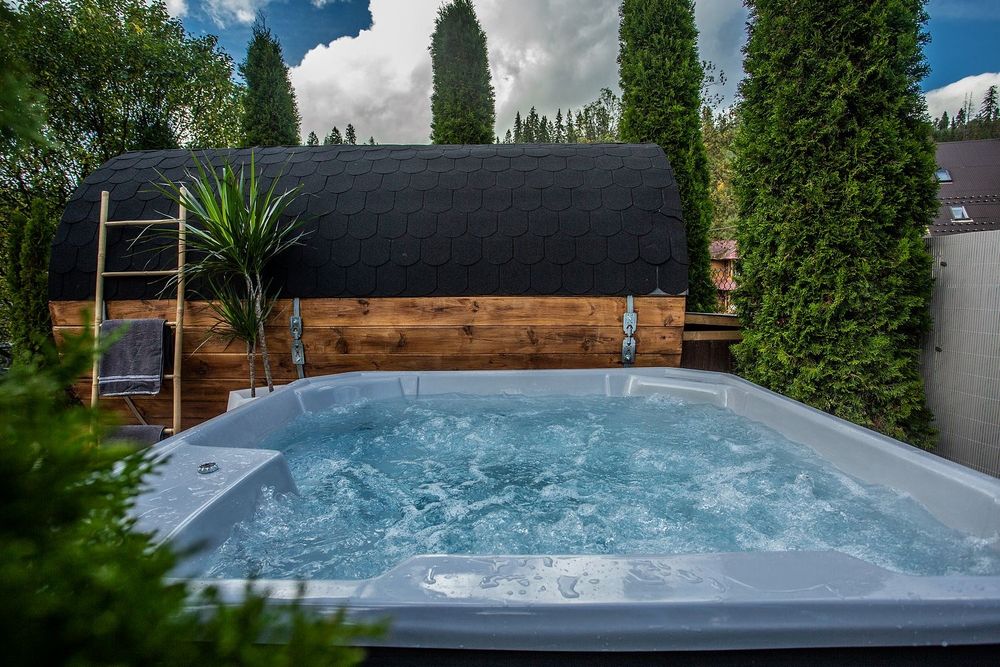 JACUZZI 5 całoroczne SPA jakuzi wanna gorąca beczka Balia ogrodowe
