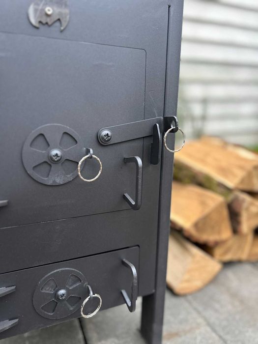 Буржуйка Піч з конвекцією пічка 5мм метал обігрів 40м2 печка Виробник