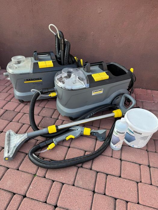 Odkurzacz piorący 24/7 Karcher Puzzi 10/1 proszek najlepsza cena