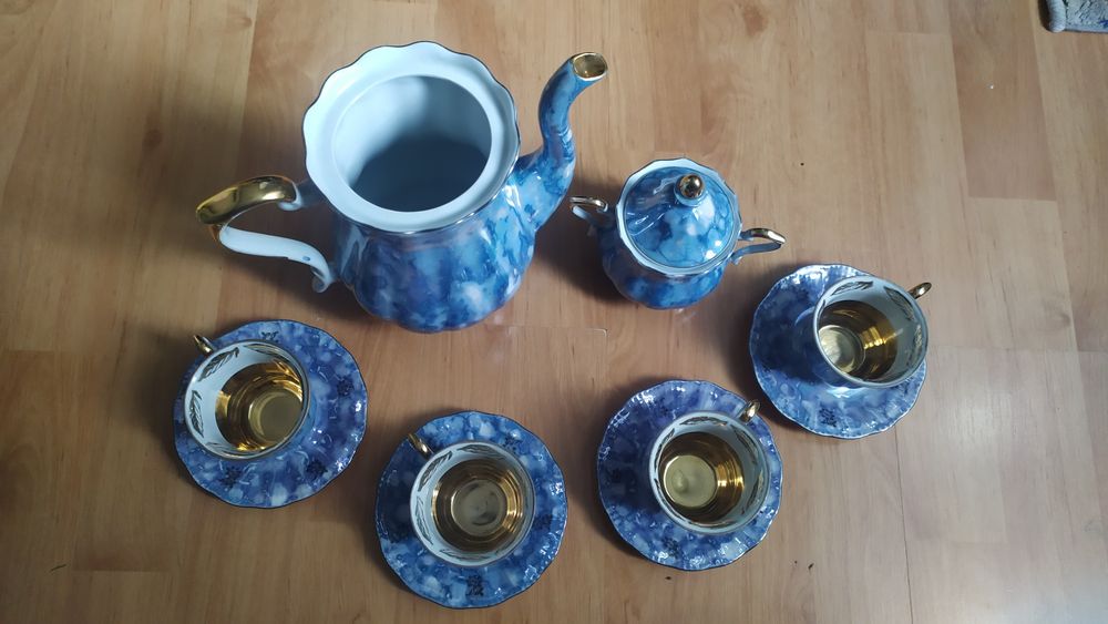 Serwis do kawy zestaw kawowy 4 filiżanki do espresso wałbrzych