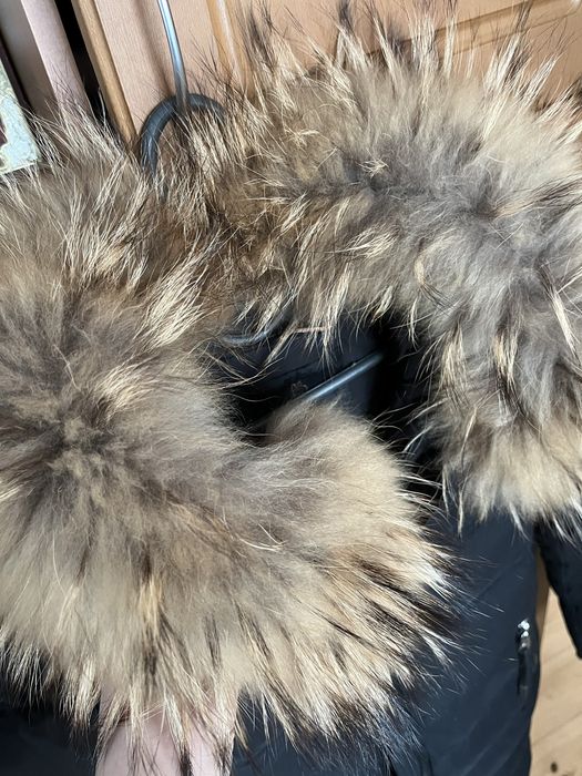 Зимова куртка з натуральним хутром