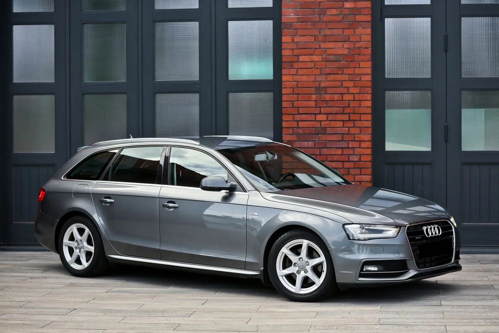Audi A4 Avant 2.0D 177ps S-LINE S-TRONIC QUATTO xen led webasto serwisASO bezwypadek