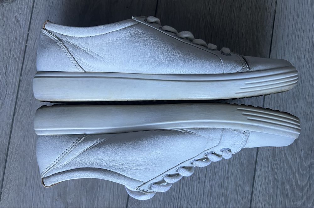 ECCO SOFT 7 W Damskie skórzane sneakersy