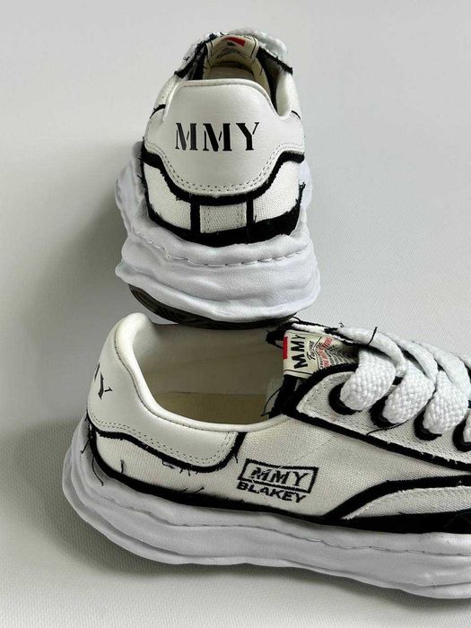 Кеди MMY Maison Mihara Yasuhiro BLAKEY 43 27  белые кеды custom opium