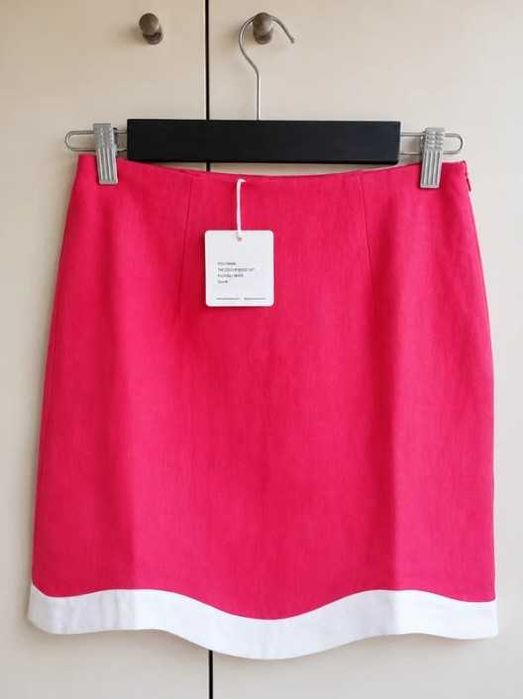 Conjunto Premium em Linho Fúcsia | Top Cropped + Saia - Vita Grace (NOVO)