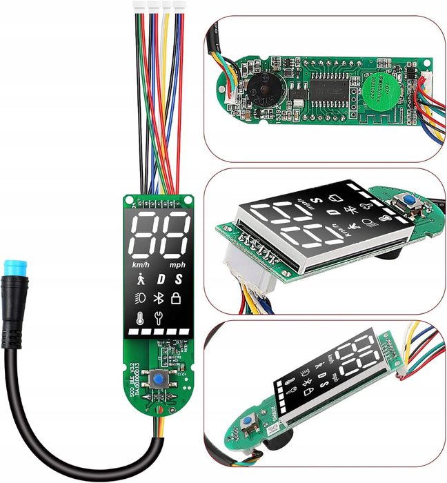 4-przewodowa deska rozdzielcza skutera dla Xiaomi M365/M365 Pro/Pro 2