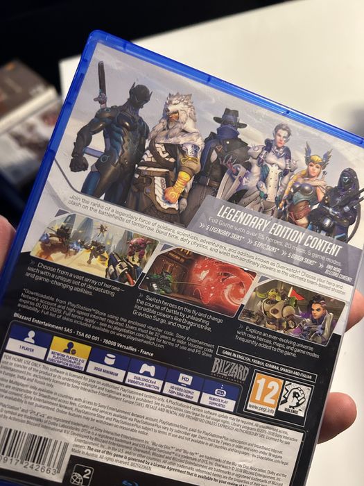 Overwatch ps4 gra
