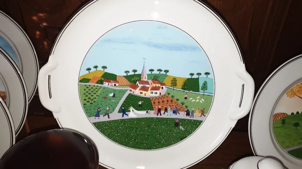 Гарний сервіз Villeroy&Boch Naif. Поштучно та сервізом.