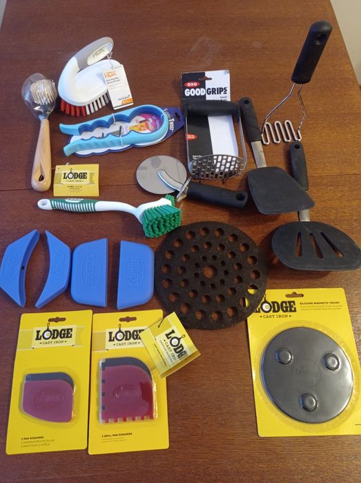 Przybory kuchenne Oxo, Lodge i nne, Nowe