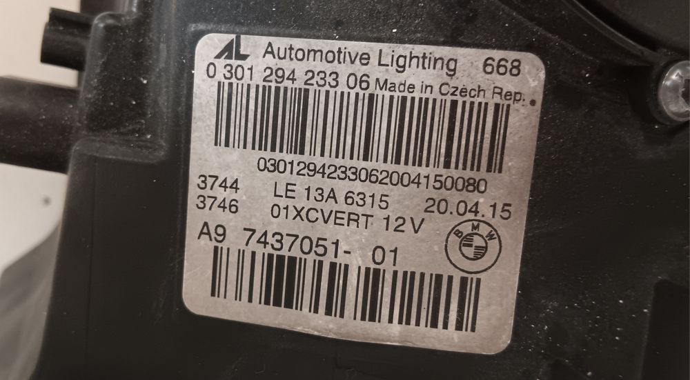 Farol BMW 6 LCI Full LED Adaptativo esquerdo
