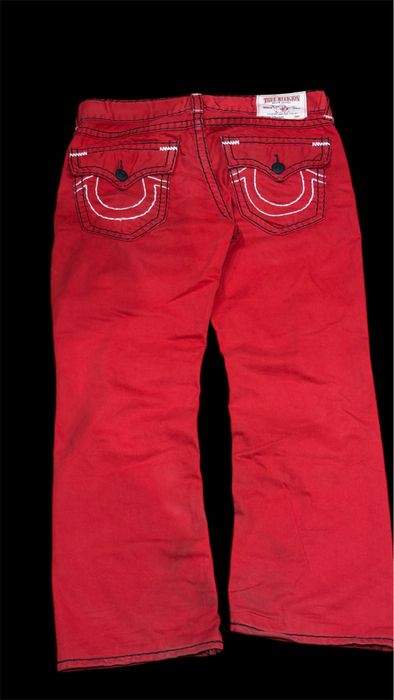 True Religion Straight Red
