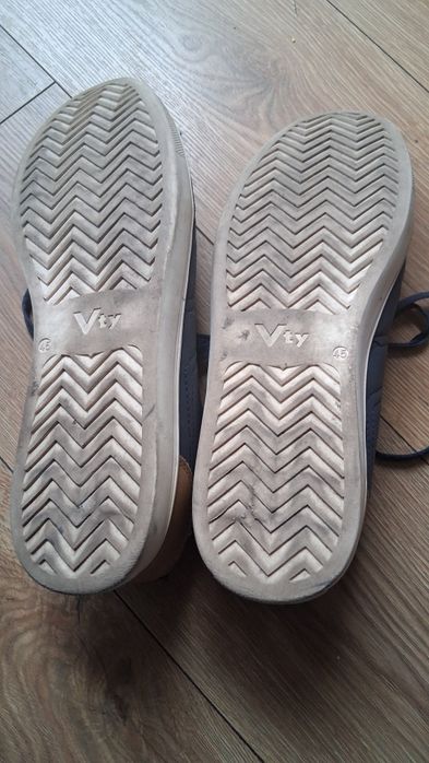 Sneakersy Vty 45 granatowego męskie