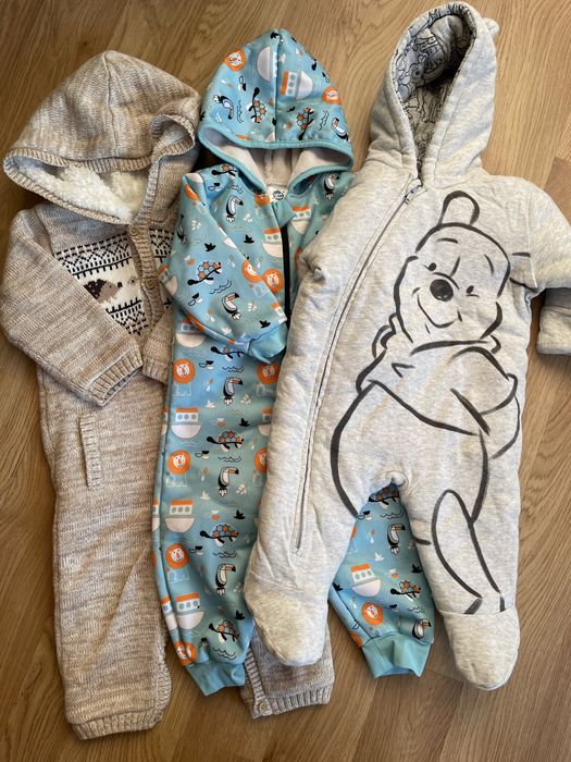 Комбенізони для хлопчика,за всі 400 грн. 3-6м;6-12м;9-12м.