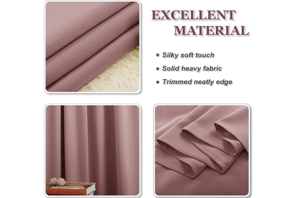 2 Pack Zasłony 140x245. Zaciemniające Termiczne Na Żabki