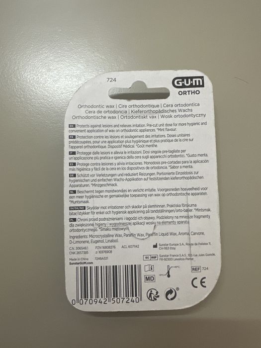 Wosk ortodontyczny GUM