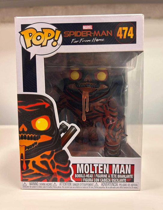 Funko Pop Marvel - Spider-Man – 474 Molten Man
