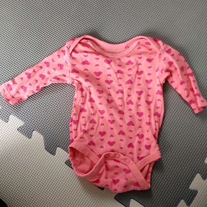 Zestaw 11 sztuk Body niemowlęce rozmiar 56 dlugi rękaw