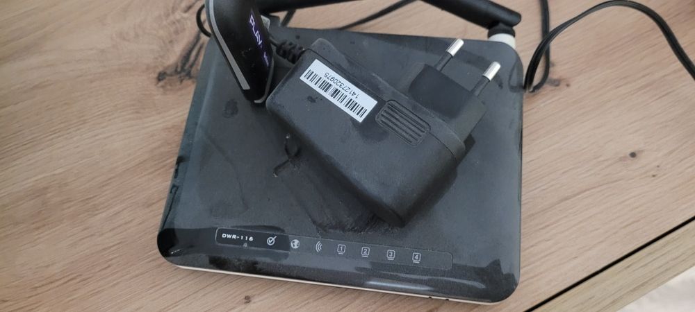 Modem e3131 router dwr-116 zestaw