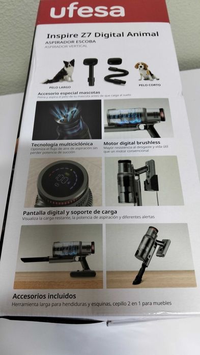 Aspirador ufesa novo
