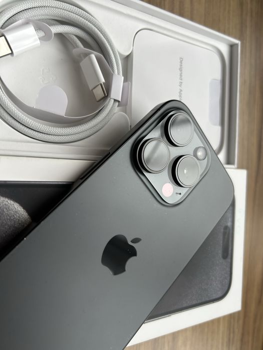 Iphone Apple 15 Pro 128GB A3102 Black/Bat90%/Bez Rat/Komplet!