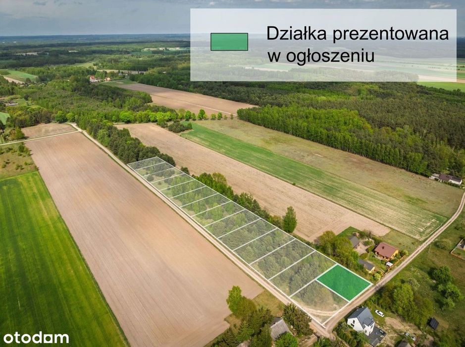 Działka budowlana w uroczej okolicy